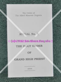 Allied - Ritual No. 5 - The Holy Order of Grand High Priest - Click Image to Close